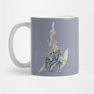 Cyberpunk Cyborg Dragon Mug